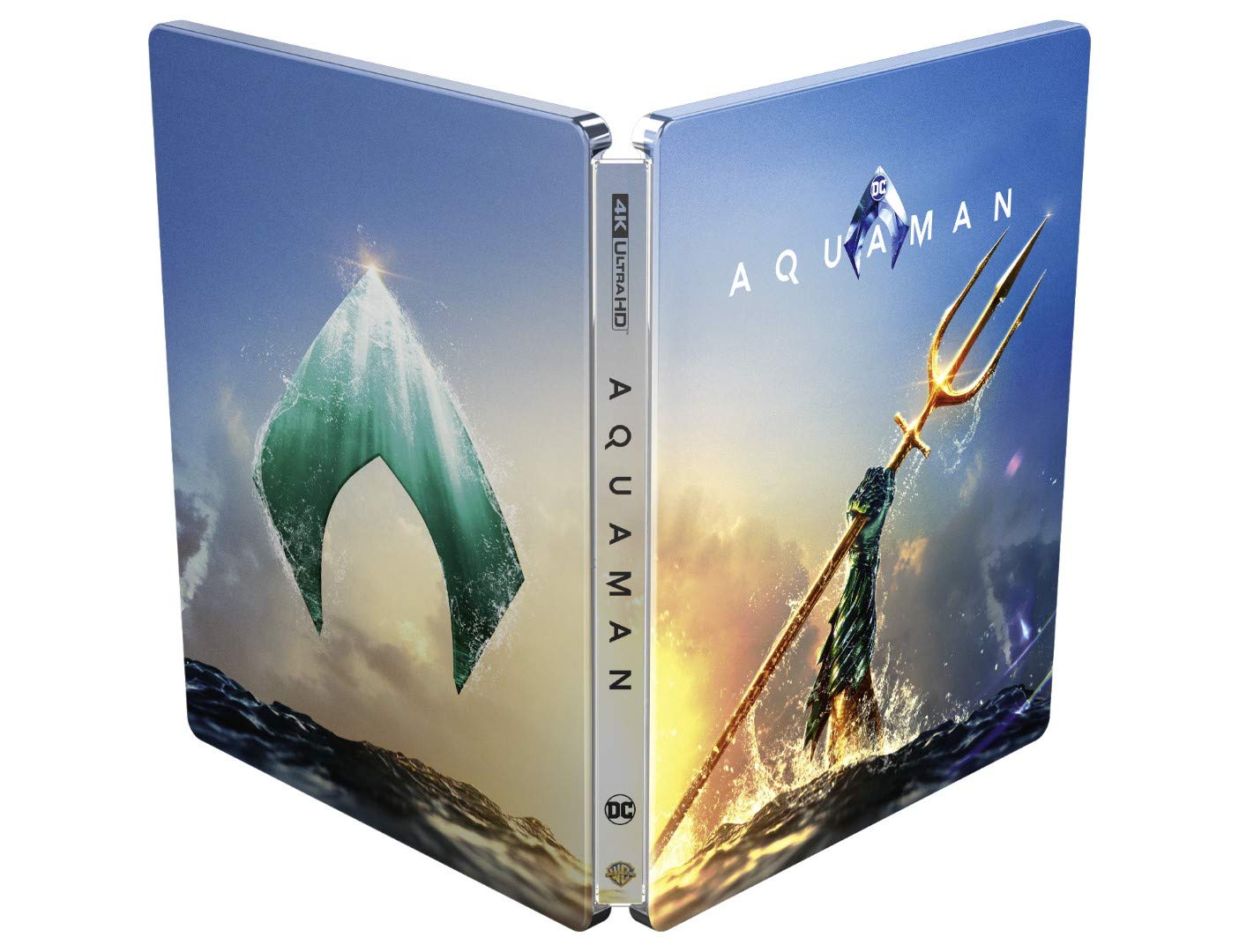 Aquaman 4K UHD + 2D Steelbook [Blu-ray]