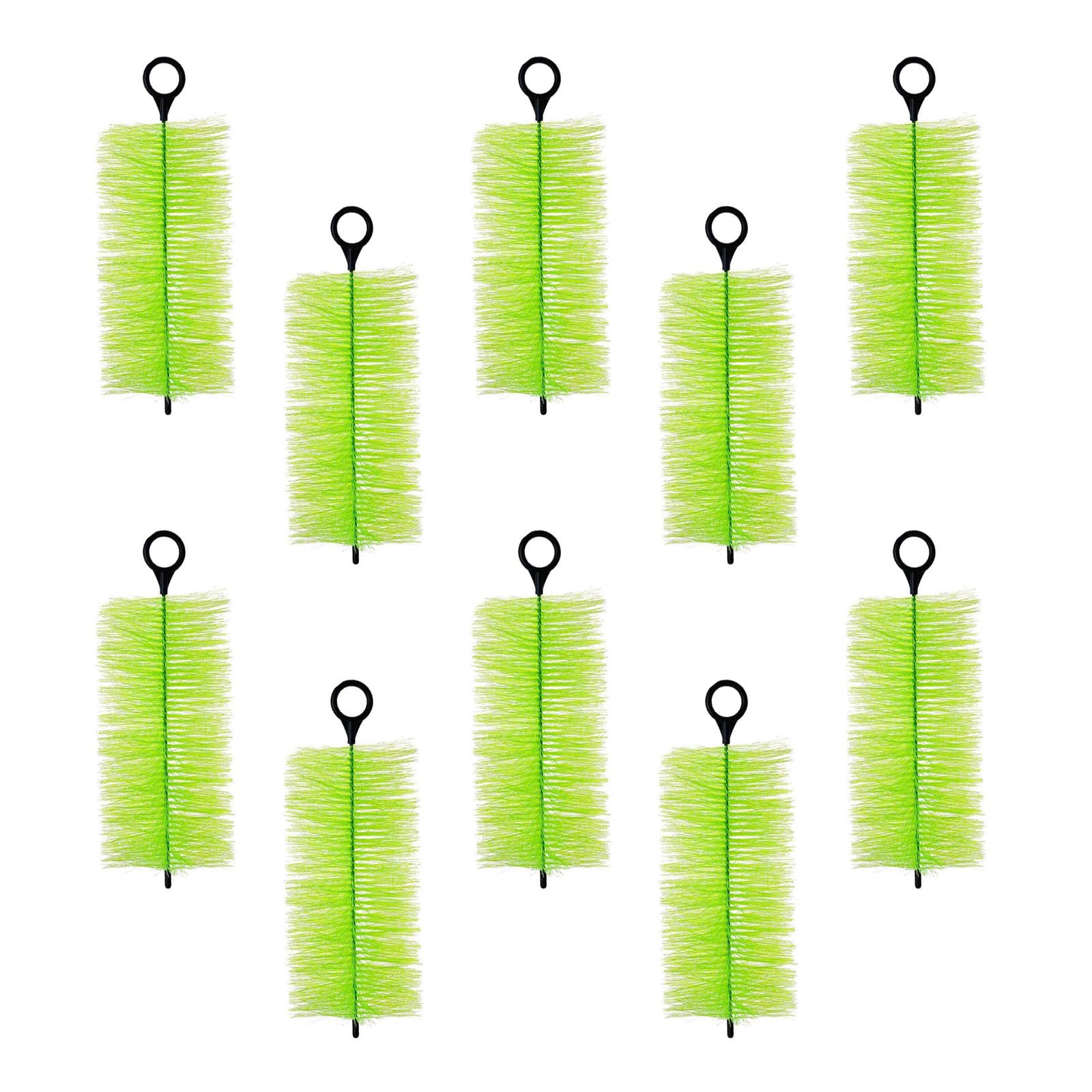 10 Stück Fischteich Filterbürste, effektive Reinigungslösung für Gartenaquarien, Pool Teich Filtration, benötigt Wartungswerkzeug, Süßwasser Salzwasser Filterbürsten Set