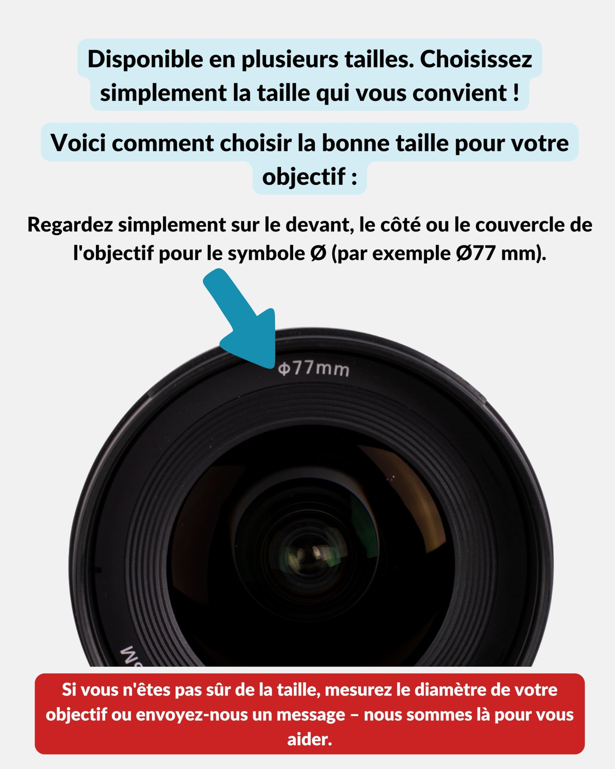 Lens-Aid Bouchon d'objectif Retro 43 mm avec Fermeture à Clip pour objectifs d'appareil Photo |du Capuchon d'objectif pour appareils numériques rétro| Compatible avec Fujifilm, Sony, Canon, Nikon