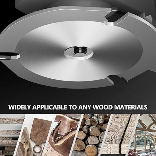 Miniatura 6 de CSOOM Juego de 14 discos de tallado turbo de madera para corte de madera, accesorios de rueda de corte de amoladora