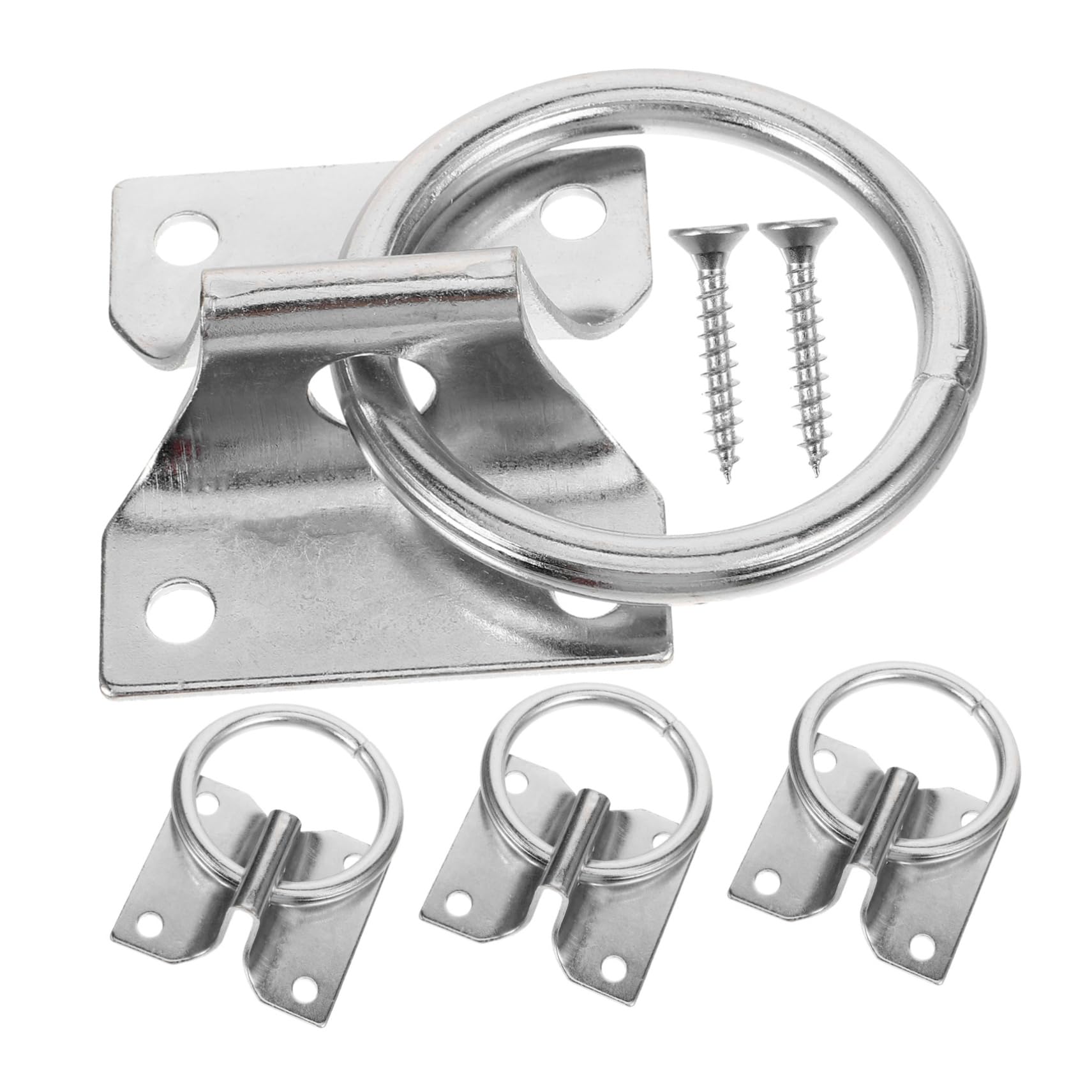 GOOHOCHY Horse Tie Blocker Ring Bolt Horse Tie Ring for Horses Stable Horse Tie Ring Sturdy Construction for Horse Safety