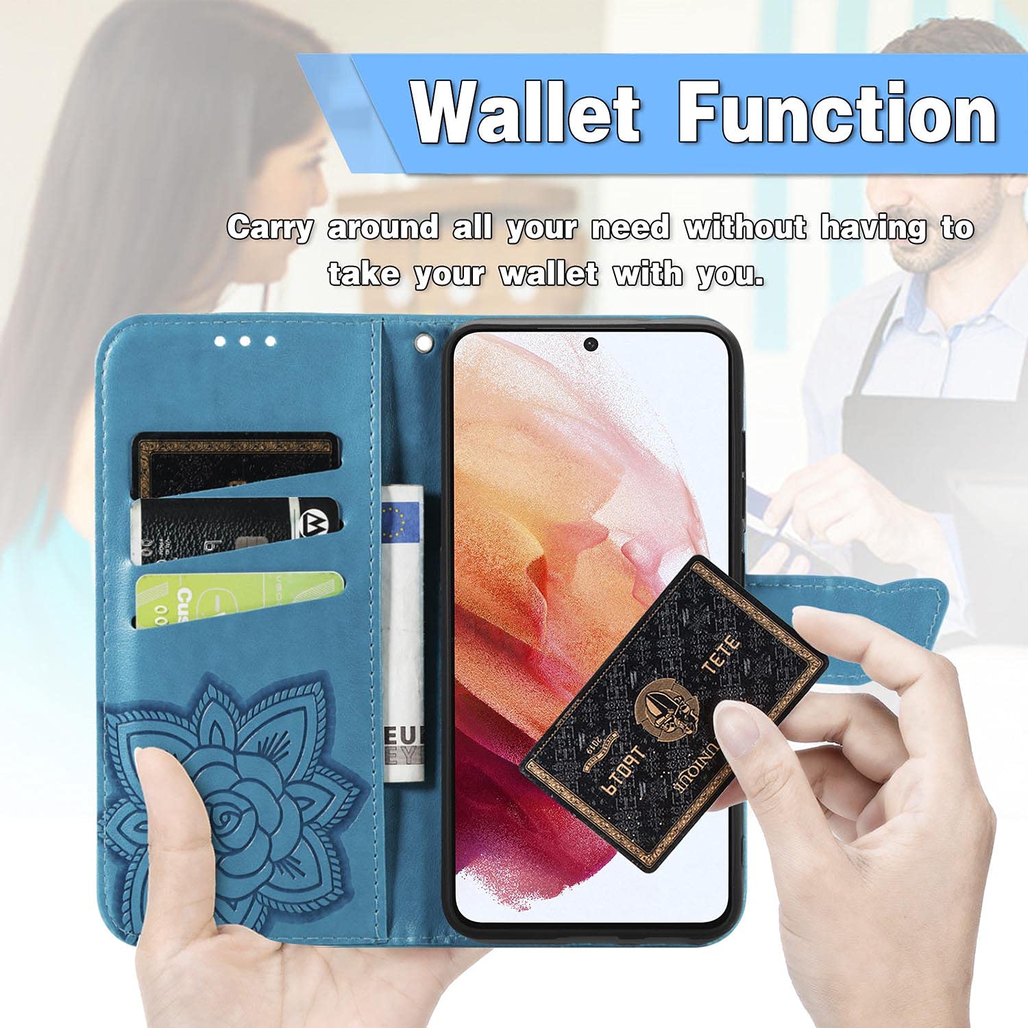Custodia Smart Flip In Pelle Per Huawei MediaPad M6 10.8 E Altri Modelli – Folio Con Supporto E Portapenne