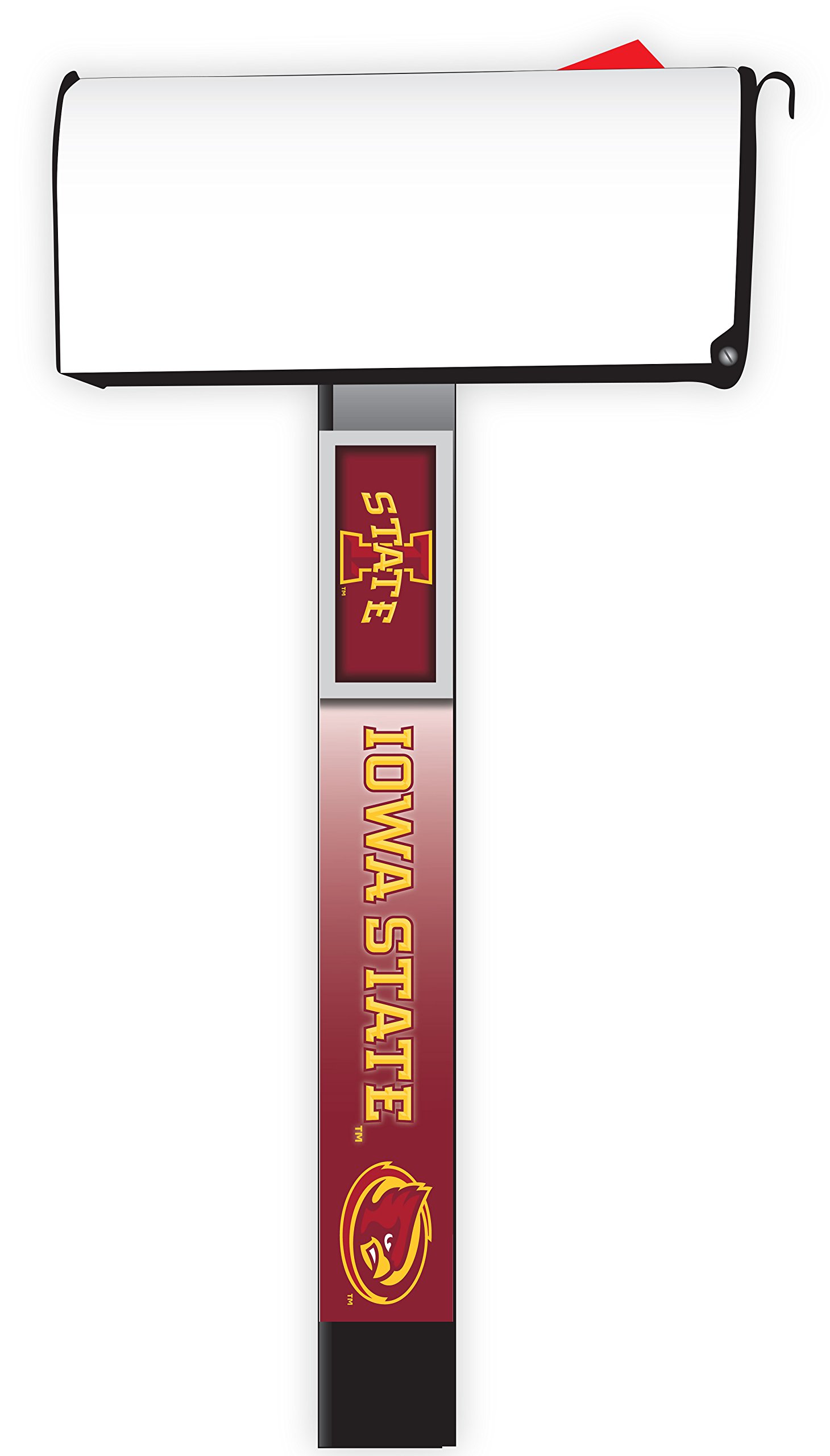 Iowa State Cyclones 2-Pack Mailbox Post Cover Officially Licensed Collegiate Product