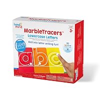 Learning Resources MarbleTracers Alfabeto Minuscolo Lettere Sensoriali