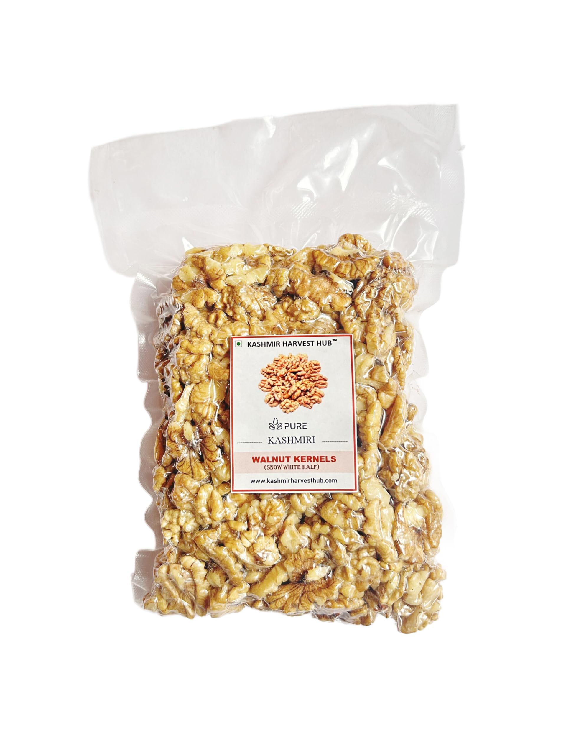 Kashmir Harvest Hub Kashmiri Walnut Kernels | Snow White Half | Without Shell | Akhrout Giri | Vaccum Packed | Milky | Pure & Authentic | Natural & Premium | A++ Grade -800g (B0CT5WSTZ7) Amazon Price History, Amazon Price Tracker