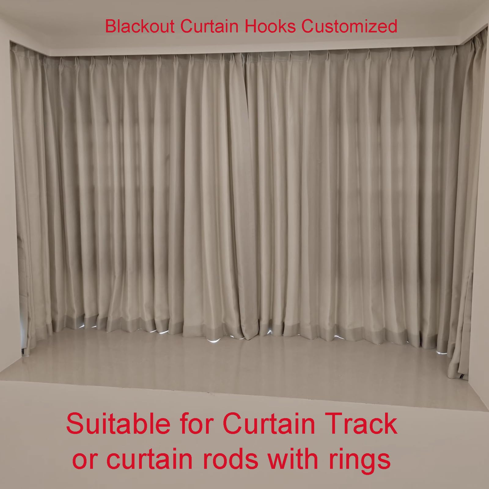 Rideau Occultant,Largeur 240 x Hauteur 260 cm (2 Pièces),Dark-Teal Orange, Blackout Curtains Rideaux et Draperies Thermiques pour Separation de Piece Salon Chambre Decoration
