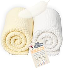 Soft Touch Baby Blanket for Newborn, Supersoft Waffle Blankets for Newborn Baby Boys and Girl Blanket. Car Seat, Pram, Cots 0-2 Years. 75 x 100cm (2-Pack)