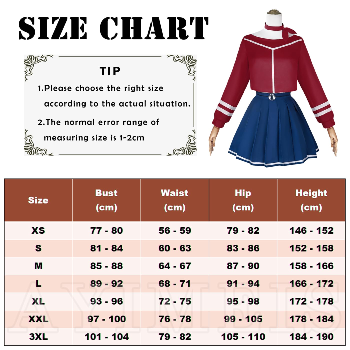 MiSide Mita Cosplay Costume Completo con Parrucca MiSide Cosplay Outfit Cappello Mita JK Uniforme Natale Halloween Carnevale Party Stage Performance Costume XS-3XL