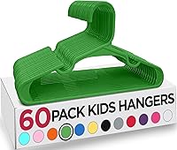 Vista 9 de Utopia Home Paquete de 20 Perchas para Niños - Perchas de Plástico para Bebé de 11.5 Pulgadas para Armario - Perchas para Niños para Ropa y Percha