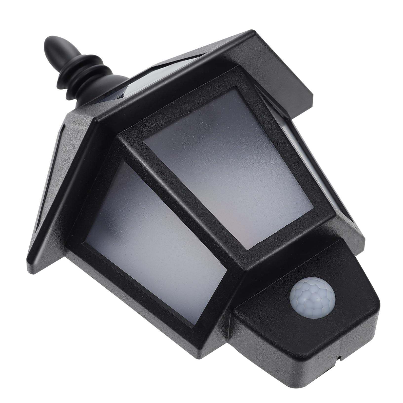 Kisangel Solar Wandleuchte Außen mit Bewegungsmelder LED Beleuchtung Warmweiß Ip55 aus Abs für Garten Terrasse Hof und Flurbeleuchtung