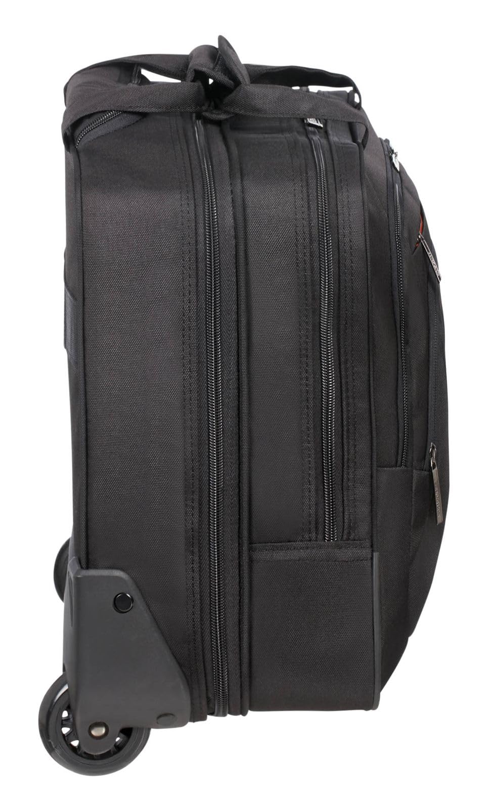 American Tourister At Work Rolling Tote 15.6' Black/Orange