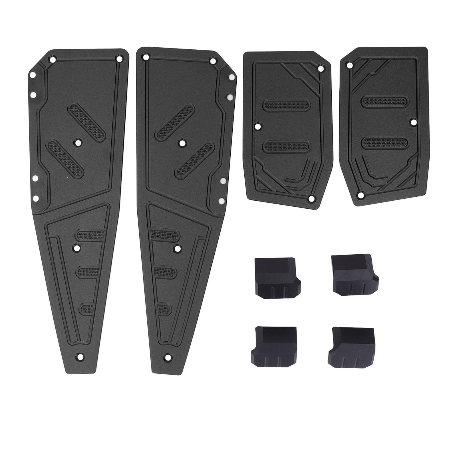 Keenso Stopnie Boczne Motocykla, Podnóżek CNC 6064, Szersza Płyta, for