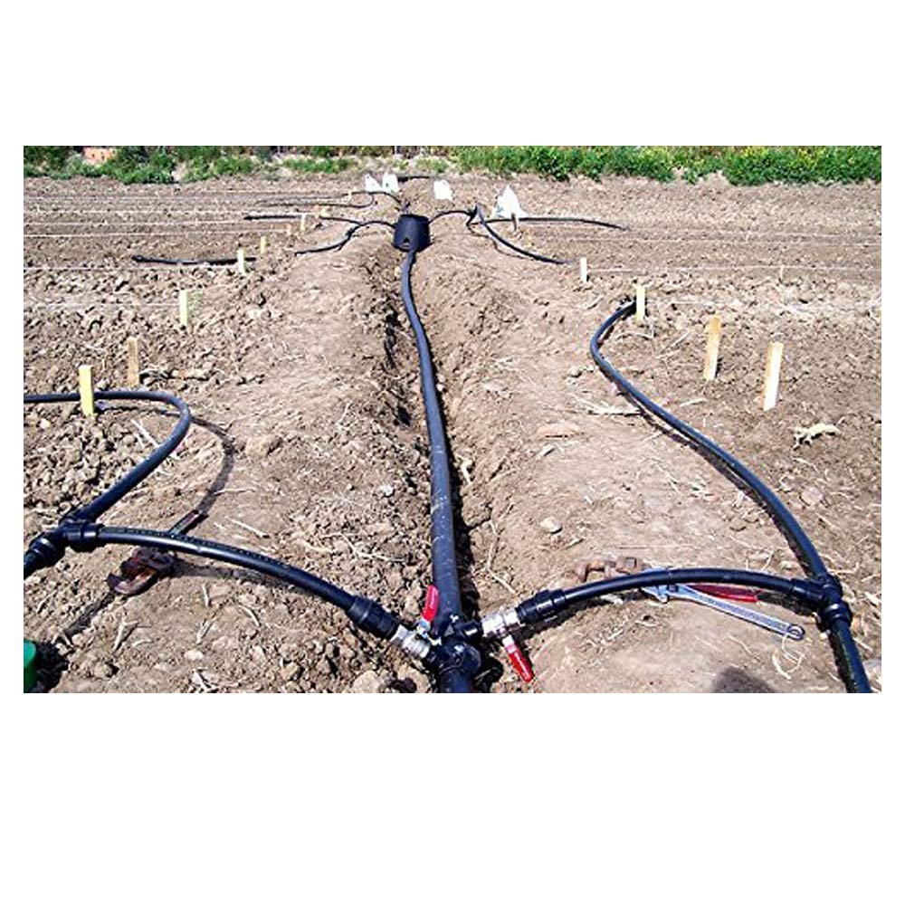 Tubo 25 mm Polietilene alimentare alta densità. pressione massima 10 bar. Bobina 100 metri. Colore nero. Massima qualità. Tubo con certificato AENOR adatto all'acqua potabile