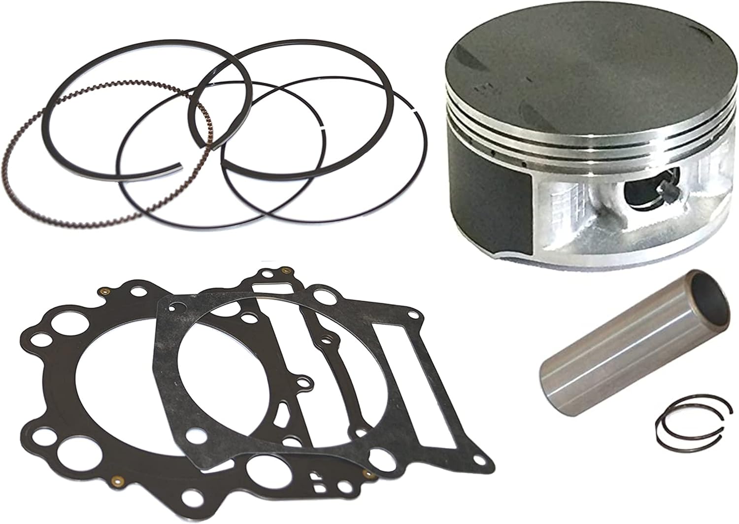 660cc STANDARD BORE PISTON RINGS GASKET KIT SET FITS 2004 2005 2006 2007 YAMAHA RHINO 660