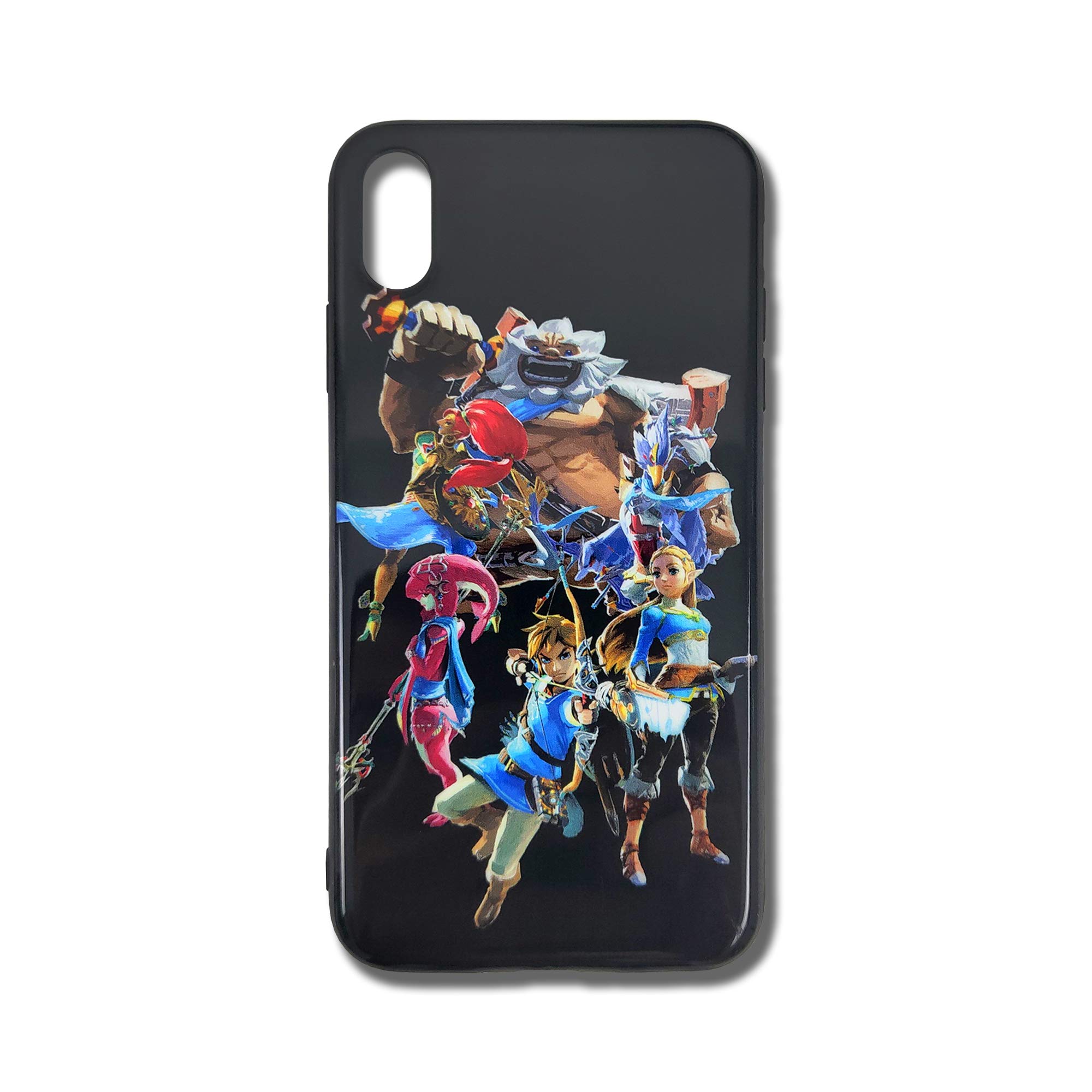 Zelda Breath of The Wild Link and Revali Rito 4 Champions Cell Phone Cases for iPhone Xs MAX