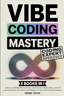 Vibe Coding Mastery: The Complete 5-in-1 Guide to Rapid AI-Powered Prototyping, Creative Dev Workflows, Code by Conversati...
