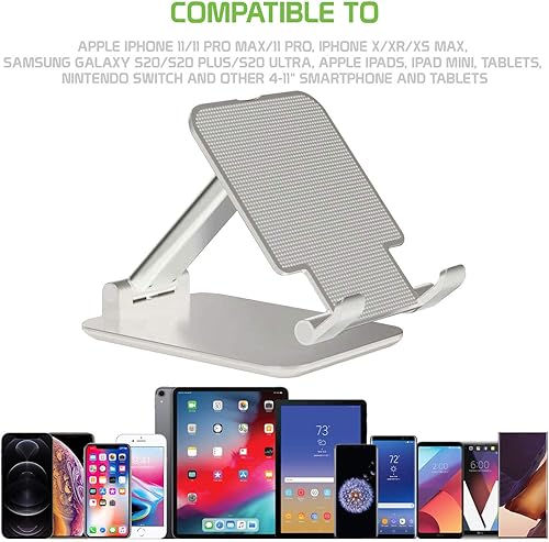 Miniatura 7 de Soporte ajustable para teléfono y tableta, soporte de mesa de escritorio - Soporte plegable para iPad Pro Air Mini iPhone 13 Pro Max Mini 12 Galaxy