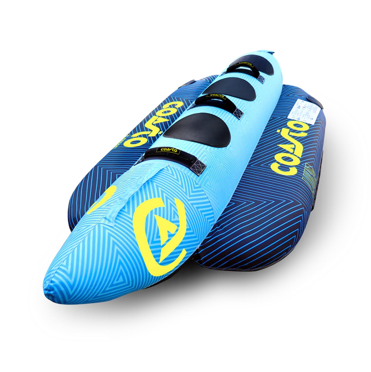 Coasto, Luna, Banana Da Traino, Blu/Azzurro/Giallo, 3P, Unisex-Adult