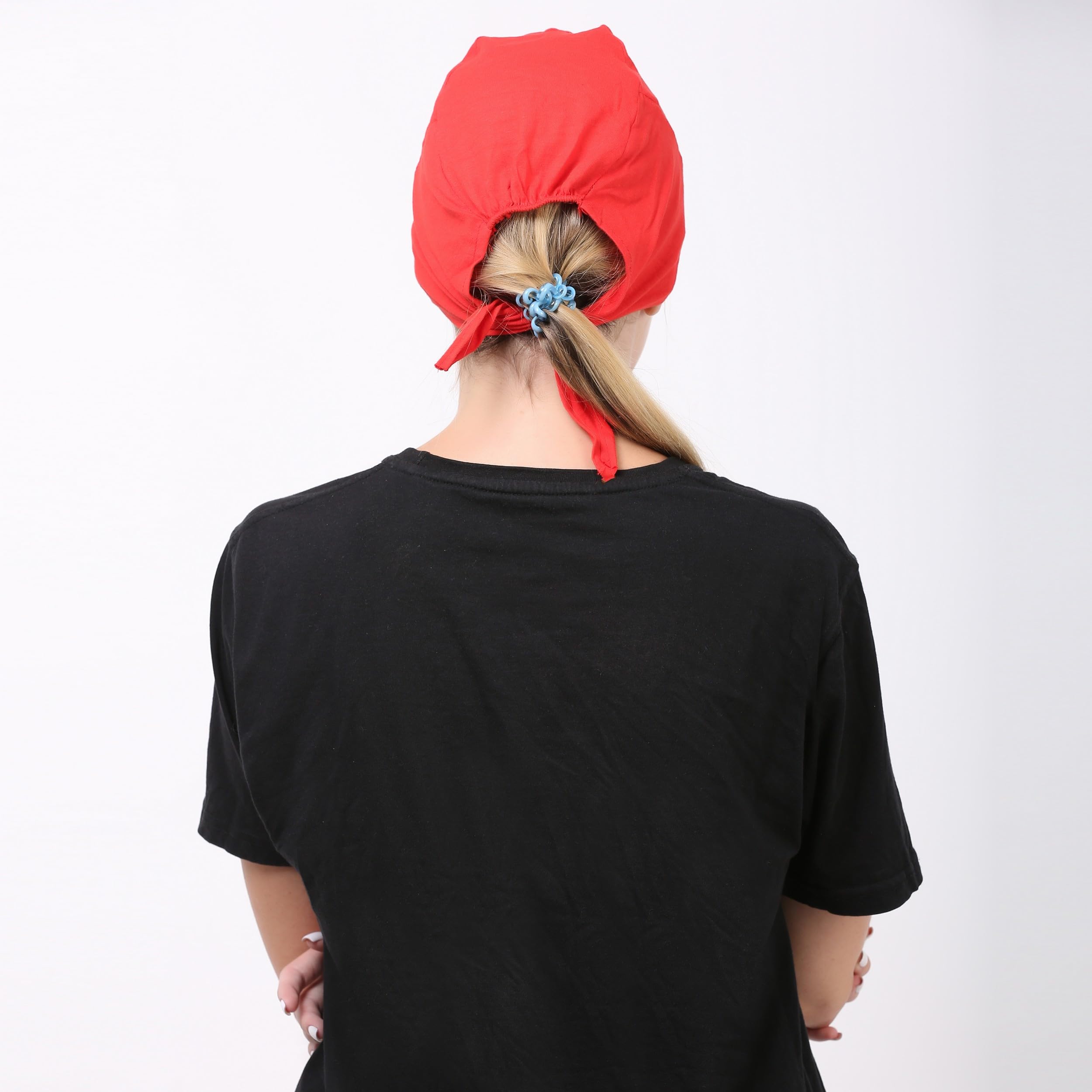 Cotton Red Plain Muslim Women & Girls Under Hijab Cap 2