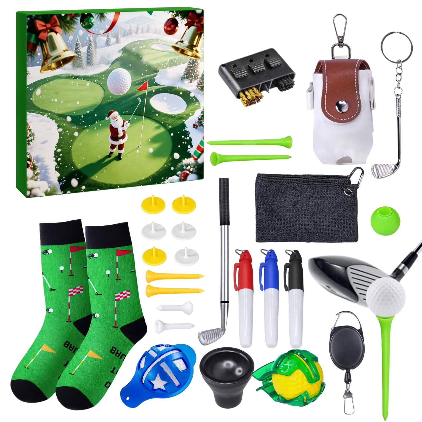 Adventskalender Golf Motiv 24 Kreativer Adventskalender