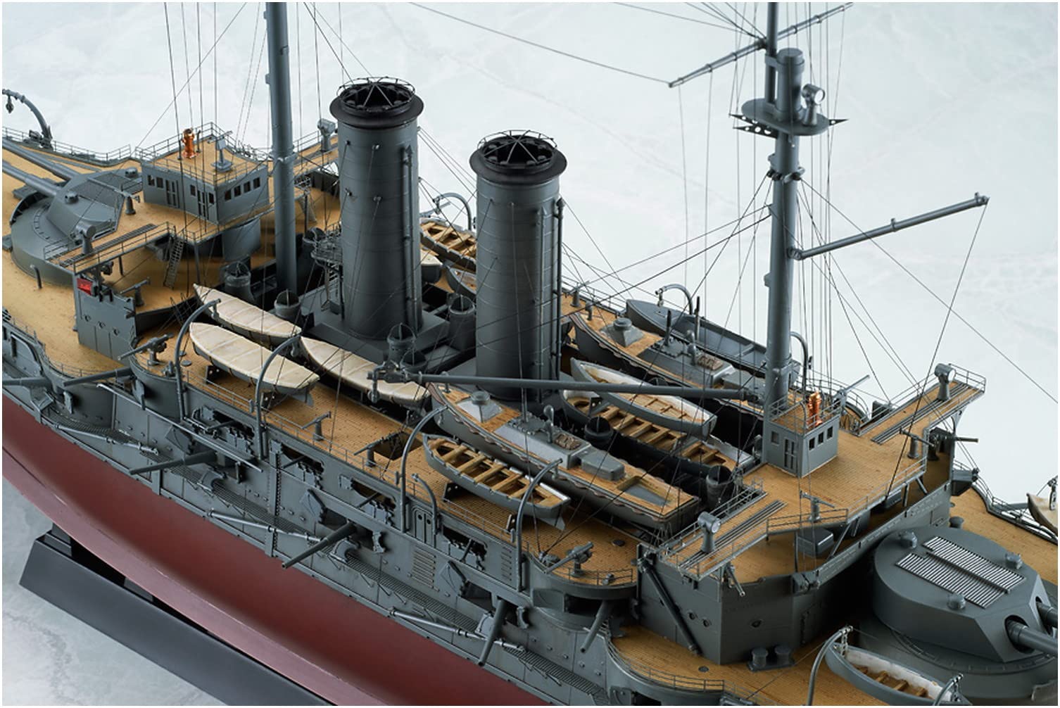 Amazon | ウェーブ 1/200 戦艦 三笠 全長約66cm プラモデル BB001  