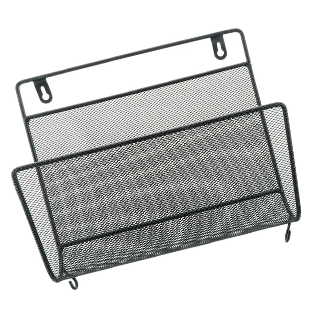TOG Magazine Holder Wall Mounted Rack for Magazines Books Newspapers Black'|Home & Garden| Home Decor| Wall Shelves'-picture-27