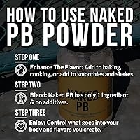Vista 9 de NAKED Paquete de proteínas sin soja: masa vegana de 8 libras y 2 libras de PB