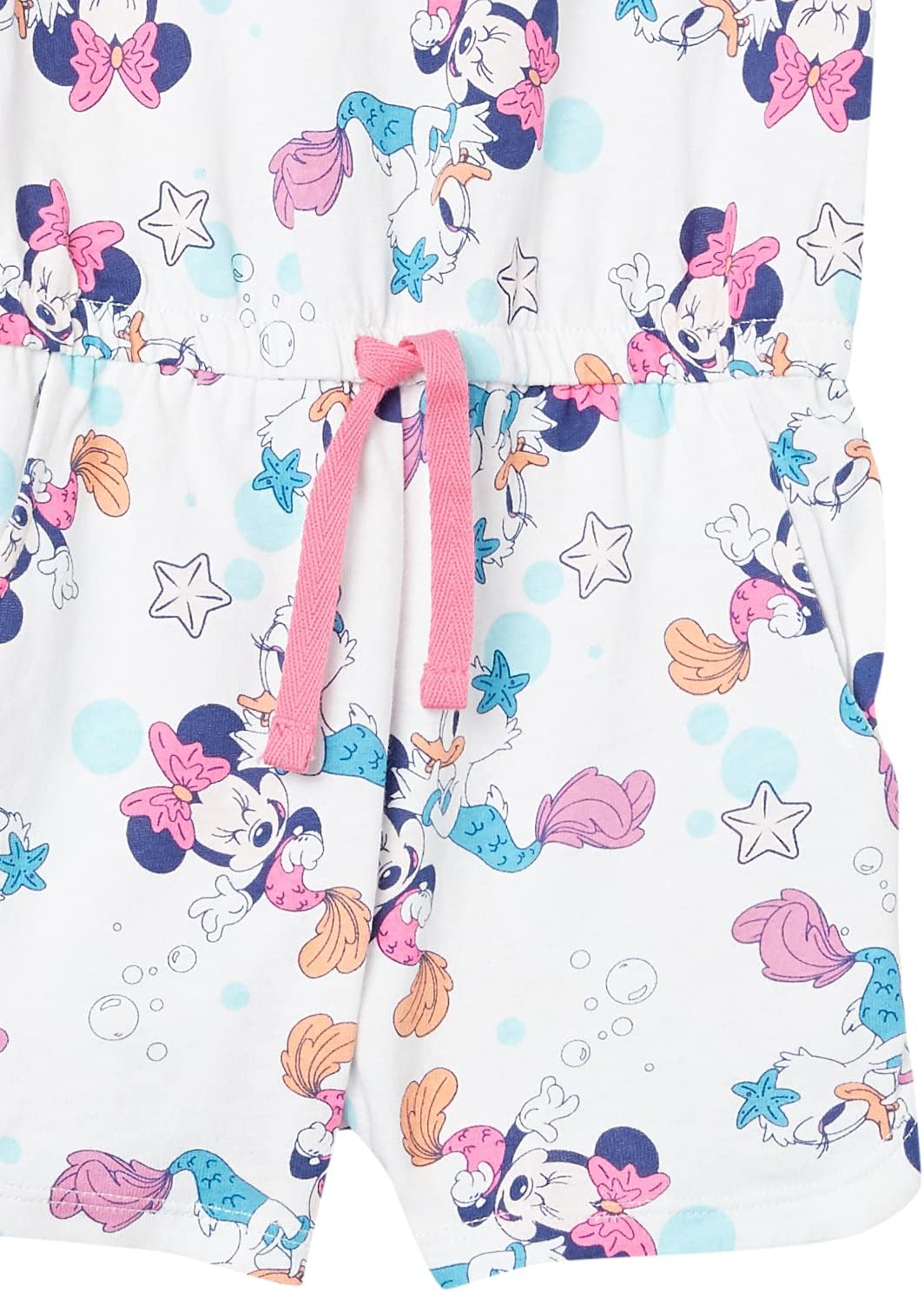 Amazon Essentials Disney | Marvel | Star Wars | Frozen | Princess Girls and Toddlers' Knit Sleeveless Rompers, Pack of 2 - Image 2