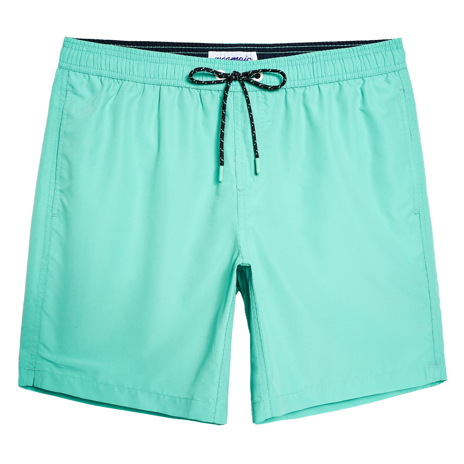 maamgic Mens 7 inch Mens Swim Trunks with Mesh Lining Quick Dry Board Shorts Mens Bathing Suits