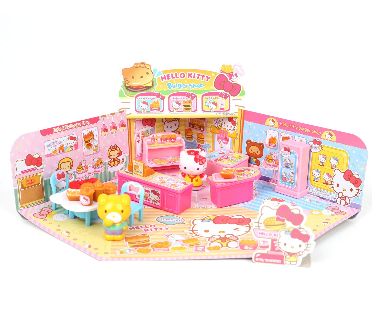 SANRIO Hello Kitty Burger Shop Playset : Amazon.sg: Toys