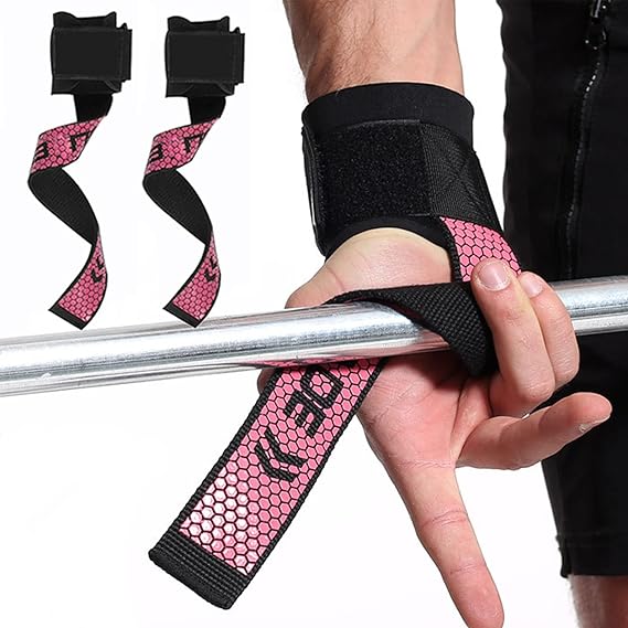 Straps Para Gym,Straps Para Gym Mujer,MuñEqueras Gym,Agarre Ajustable