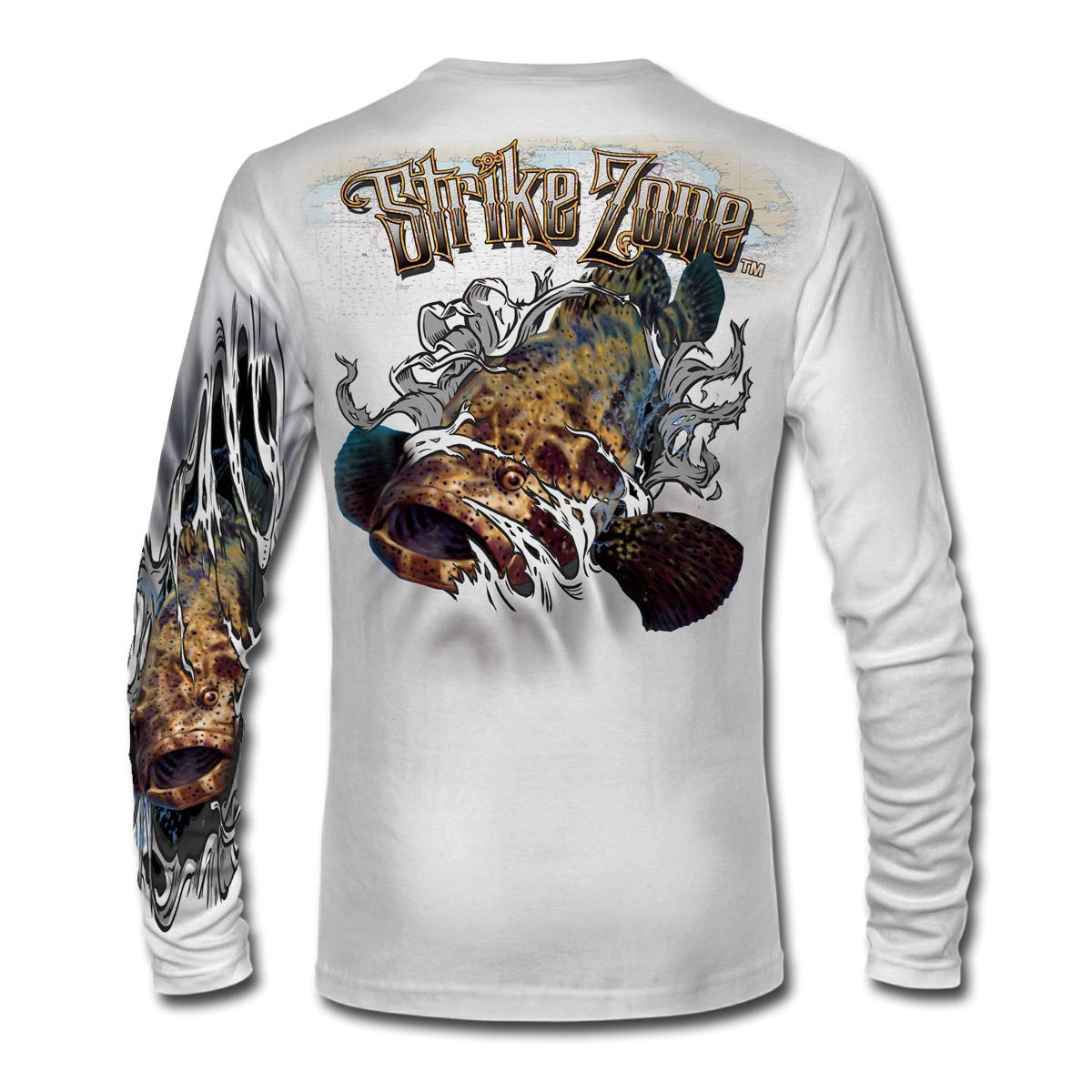Jason Mathias Strike Zone Goliath Grouper LS High Performance Shirt
