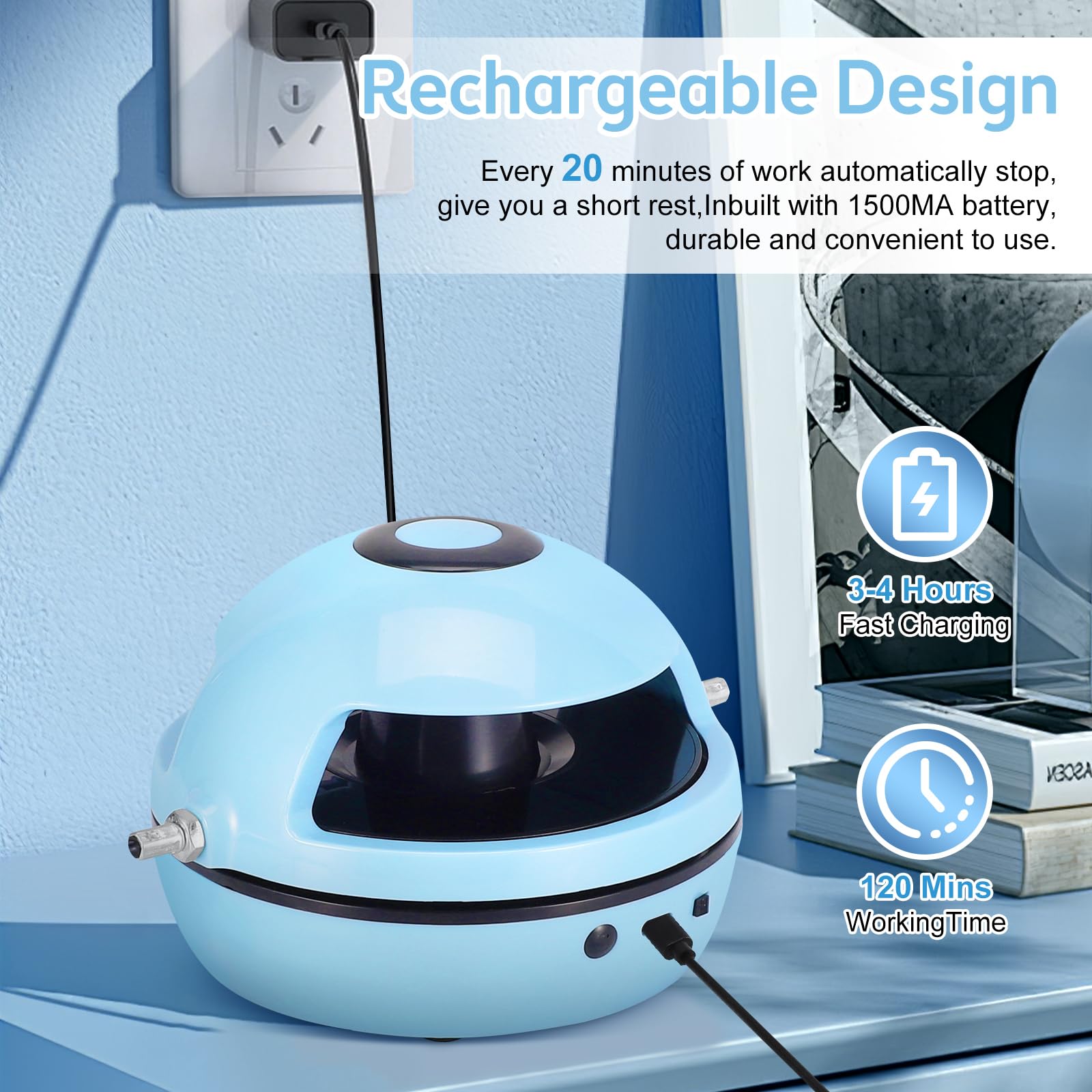 Corda Per Saltare Smart Elettronica Bluetooth | Macchina Con Contatore LED E 10 Velocità | Luci Colorate E Telecomando | Rosa - 5