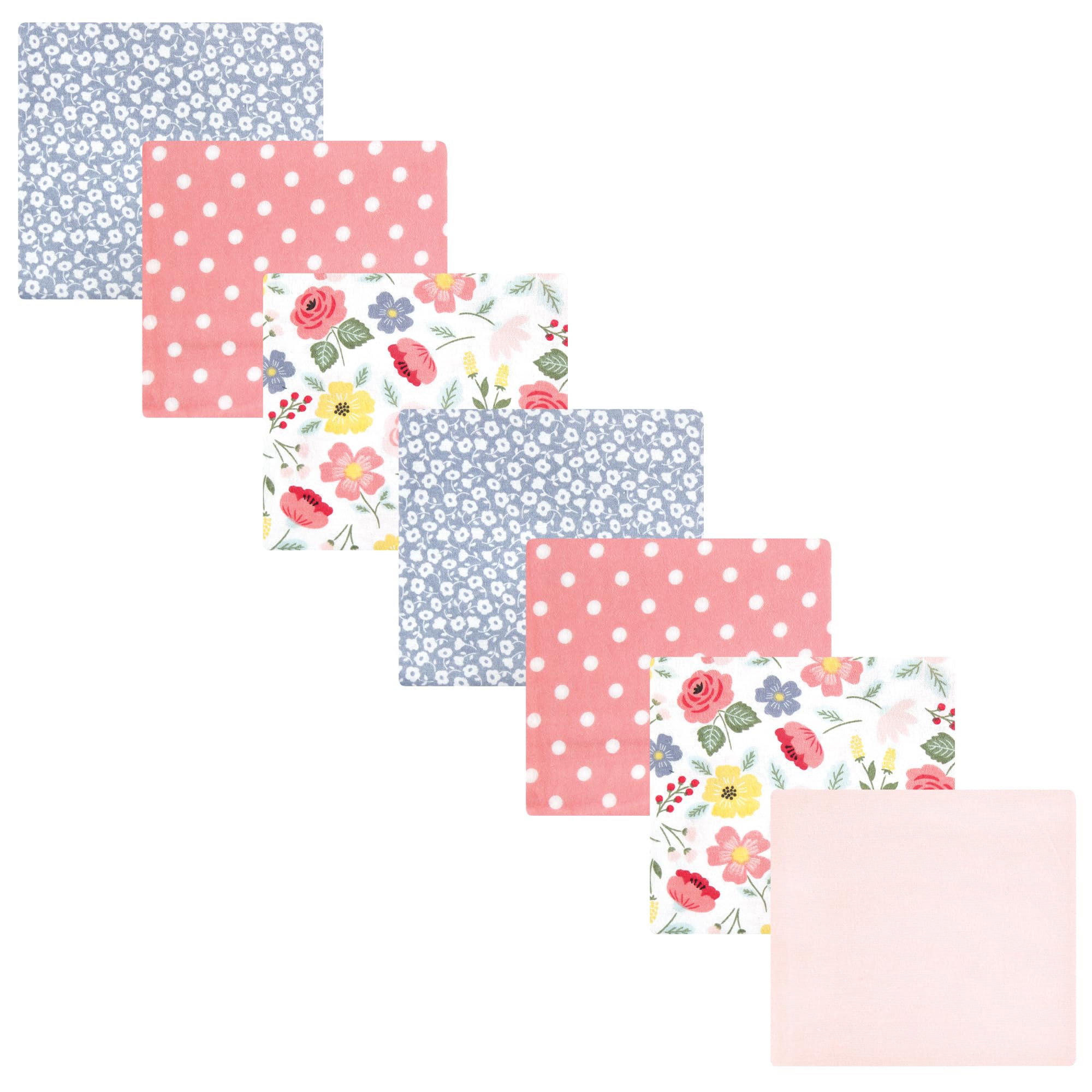 Luvable Friends Little Treasure Flannel Receiving Blankets 7pk