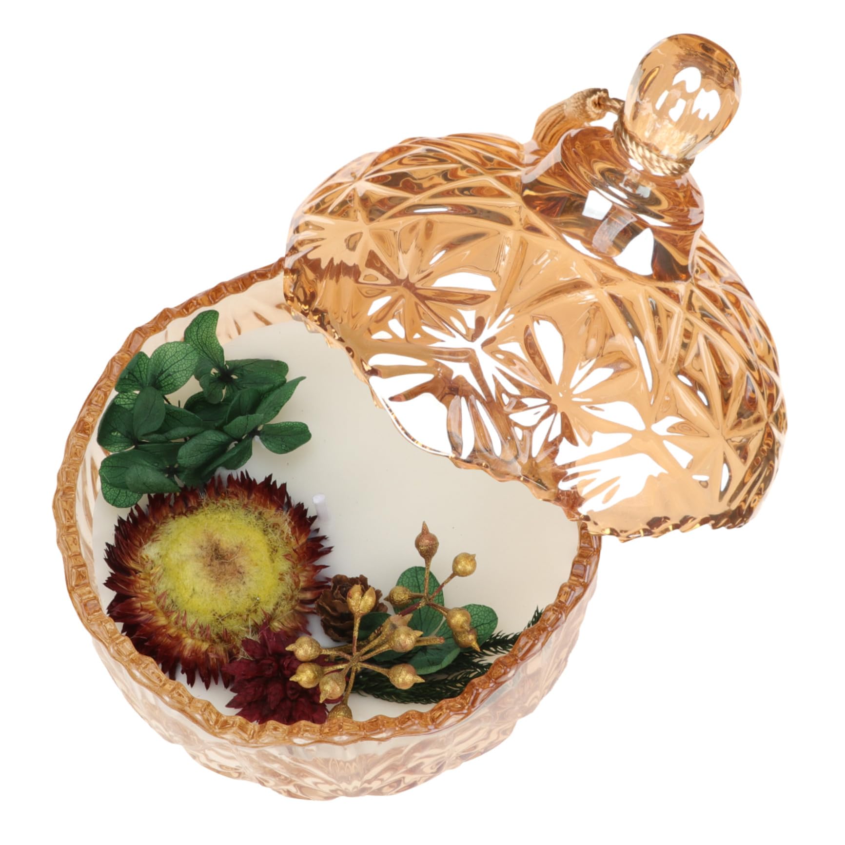 Aromatherapie Kerze aus Sojawachs, 1 Stück, Elegant