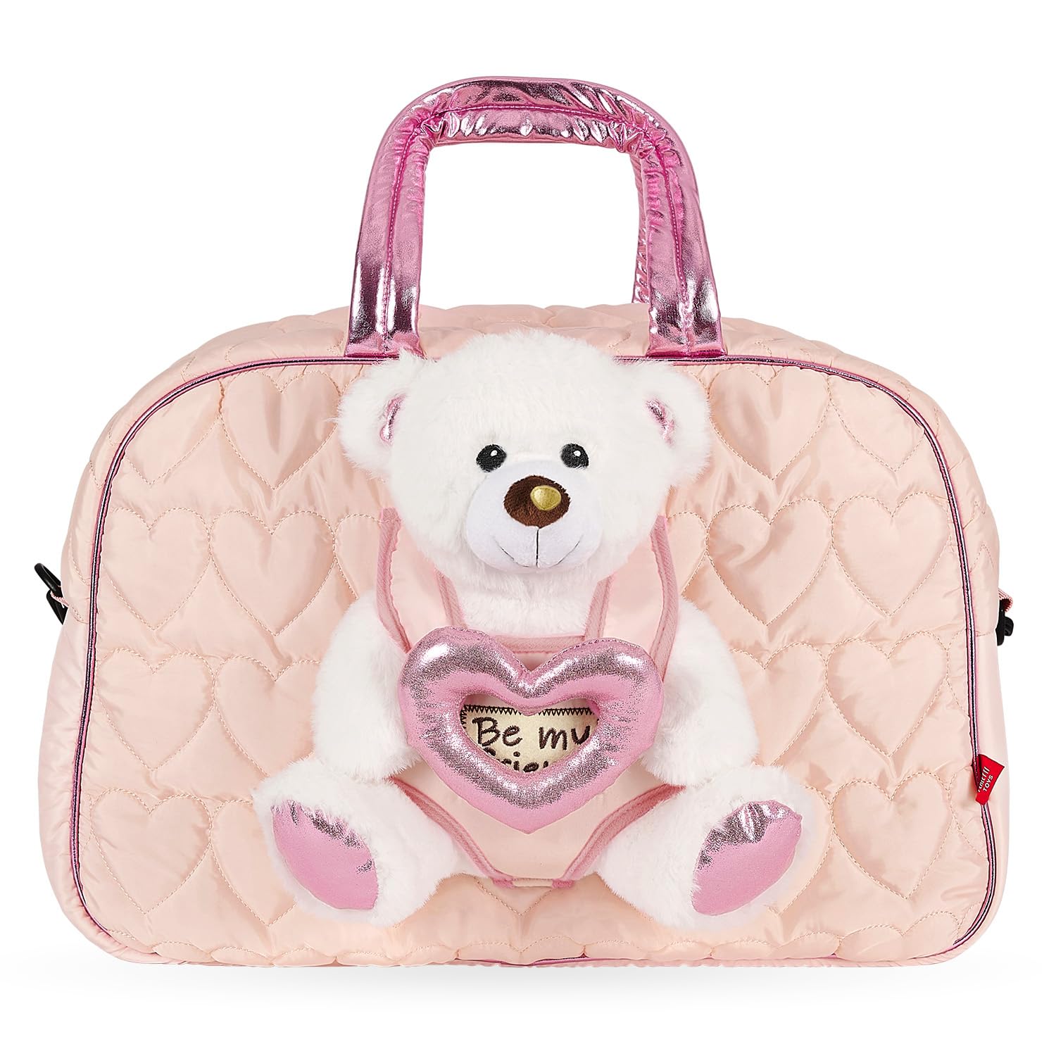 JellyCat Borsa Bimba a Tracolla Fenicottero - Divertente e pratica! bambina