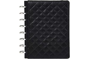 Tul Junior Notebook System (Black Quilted Sturdy Cover)