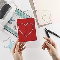 Vista 7 de Briartw 1 par de almohadillas de corte estándar para máquina de troquelar, placas de corte de plástico de policarbonato transparente de 8 3/4 x 6