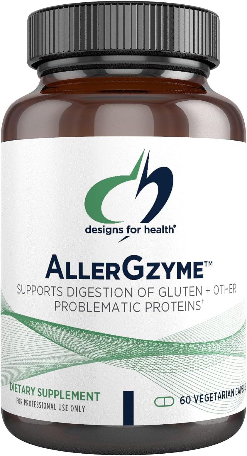 Designs for Health Allergzyme Capsules, 90 Count