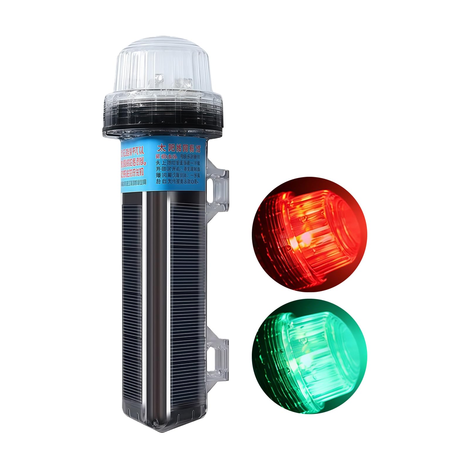 Lampada di segnalazione marina LED colorata con batteria a lunga durata e design impermeabile per la pesca impermeabile luce di posizione barca