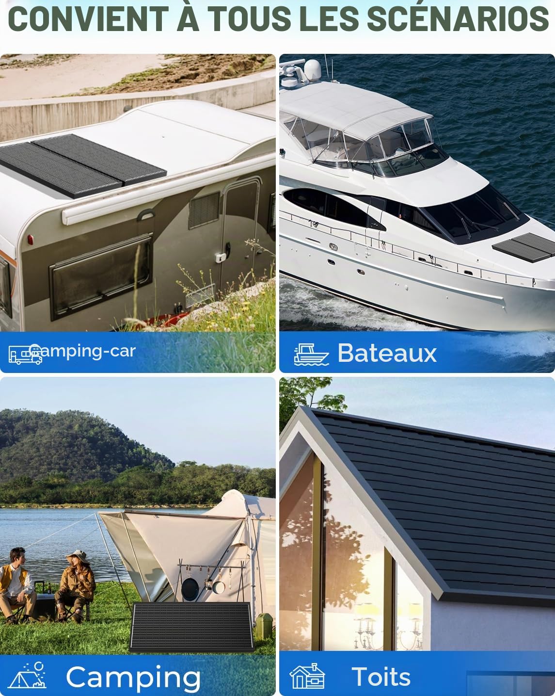 Panneau solaire (100w)