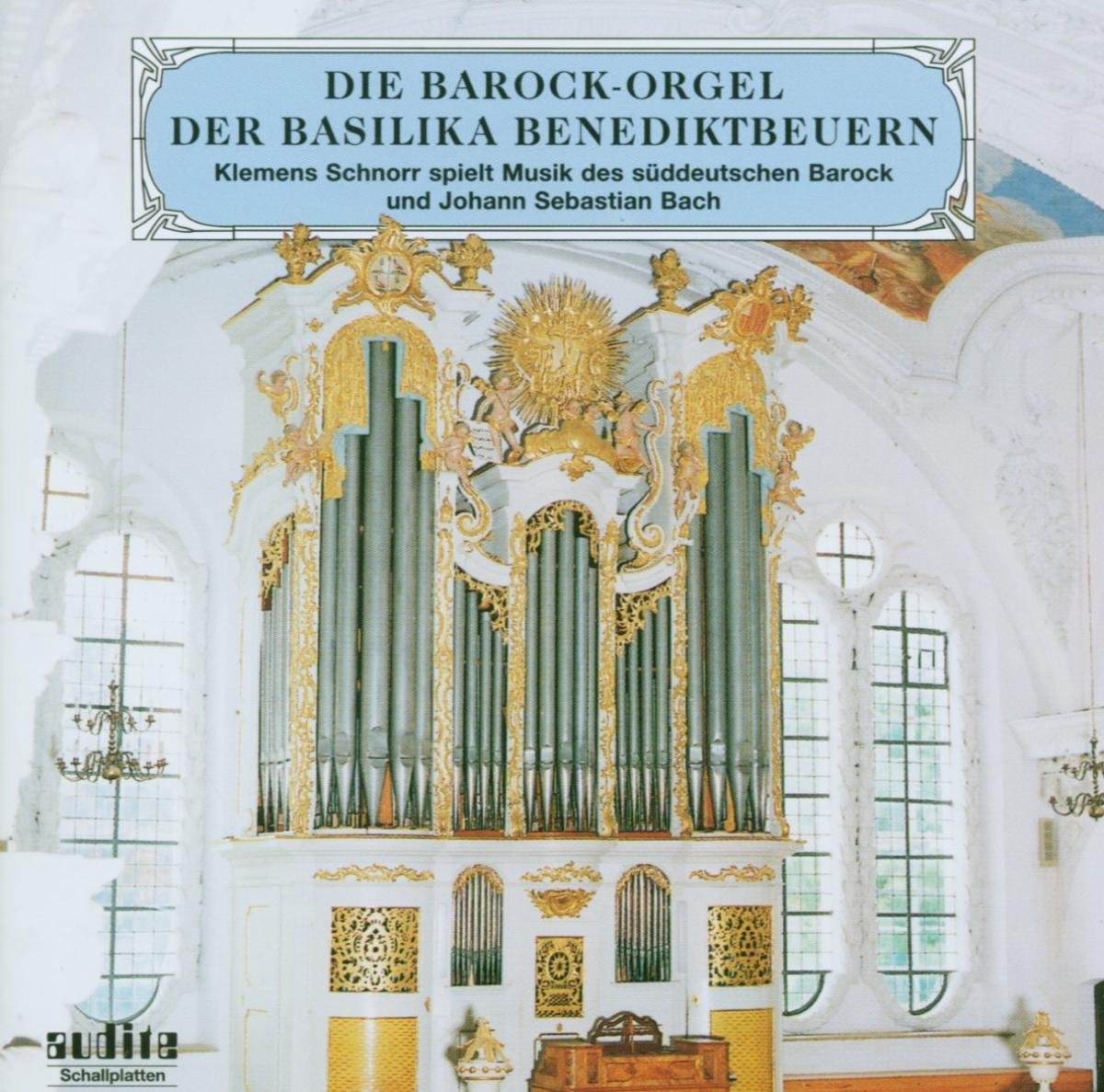 The Baroque Organ At The Basilica In Benediktbeuern
