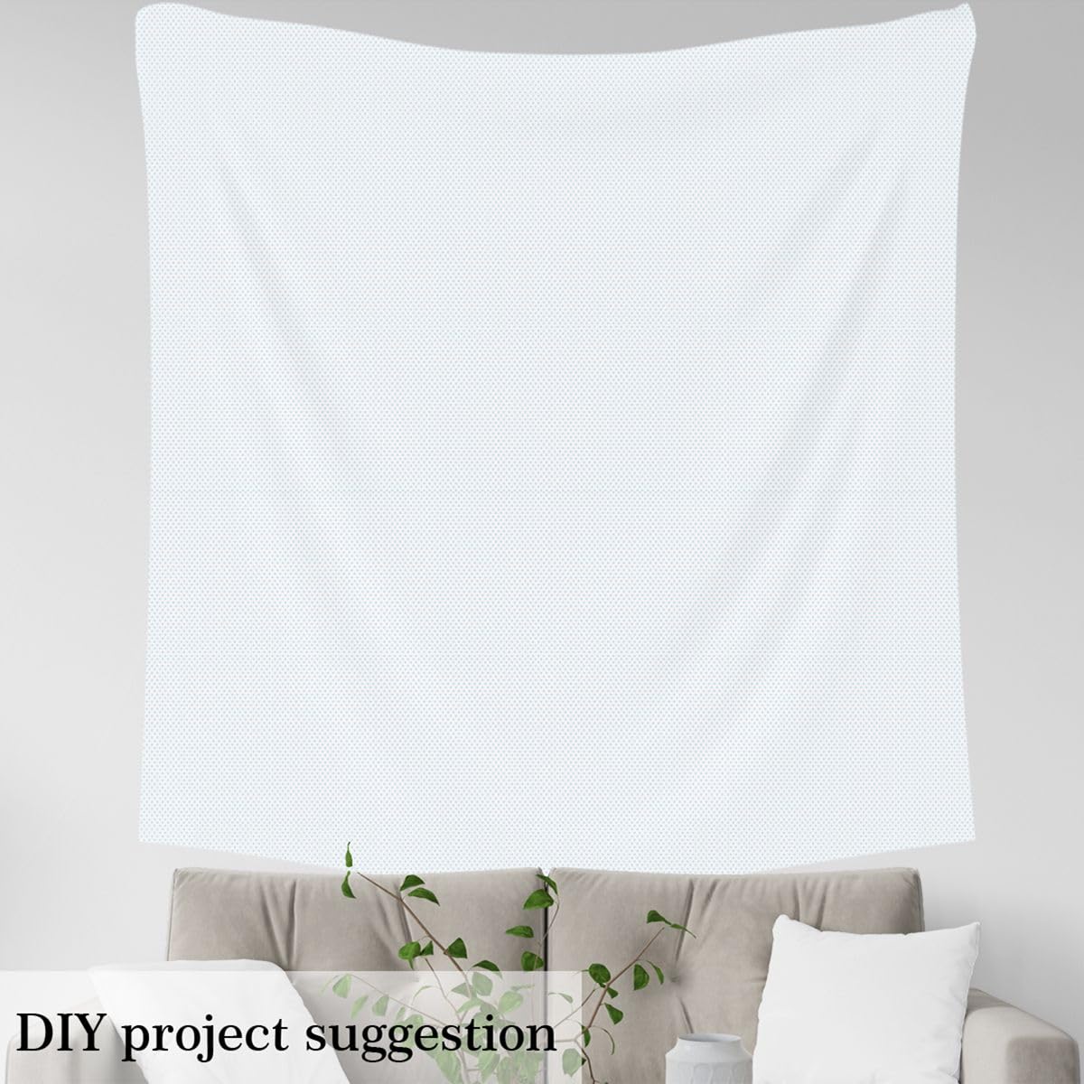 Blaue Punkte Stoffe zum Nähen 920x150cm | Blau Weiß DIY Stoffe zum Nähen ,Polkadot Dekostoff Polyester Handwerken Nähen Stoff