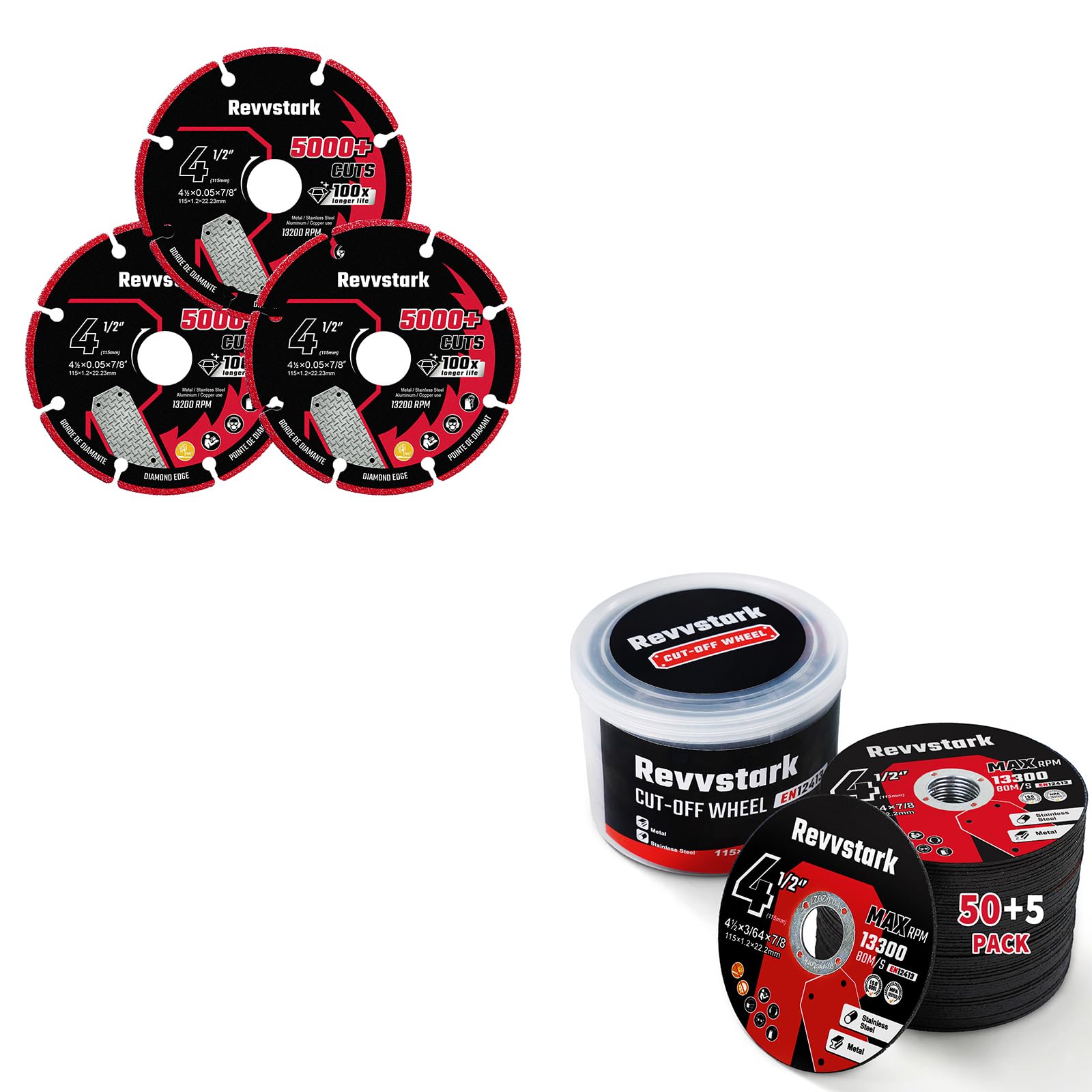 Diamond Cutting Wheel&Cut Off Wheels 55 Pack