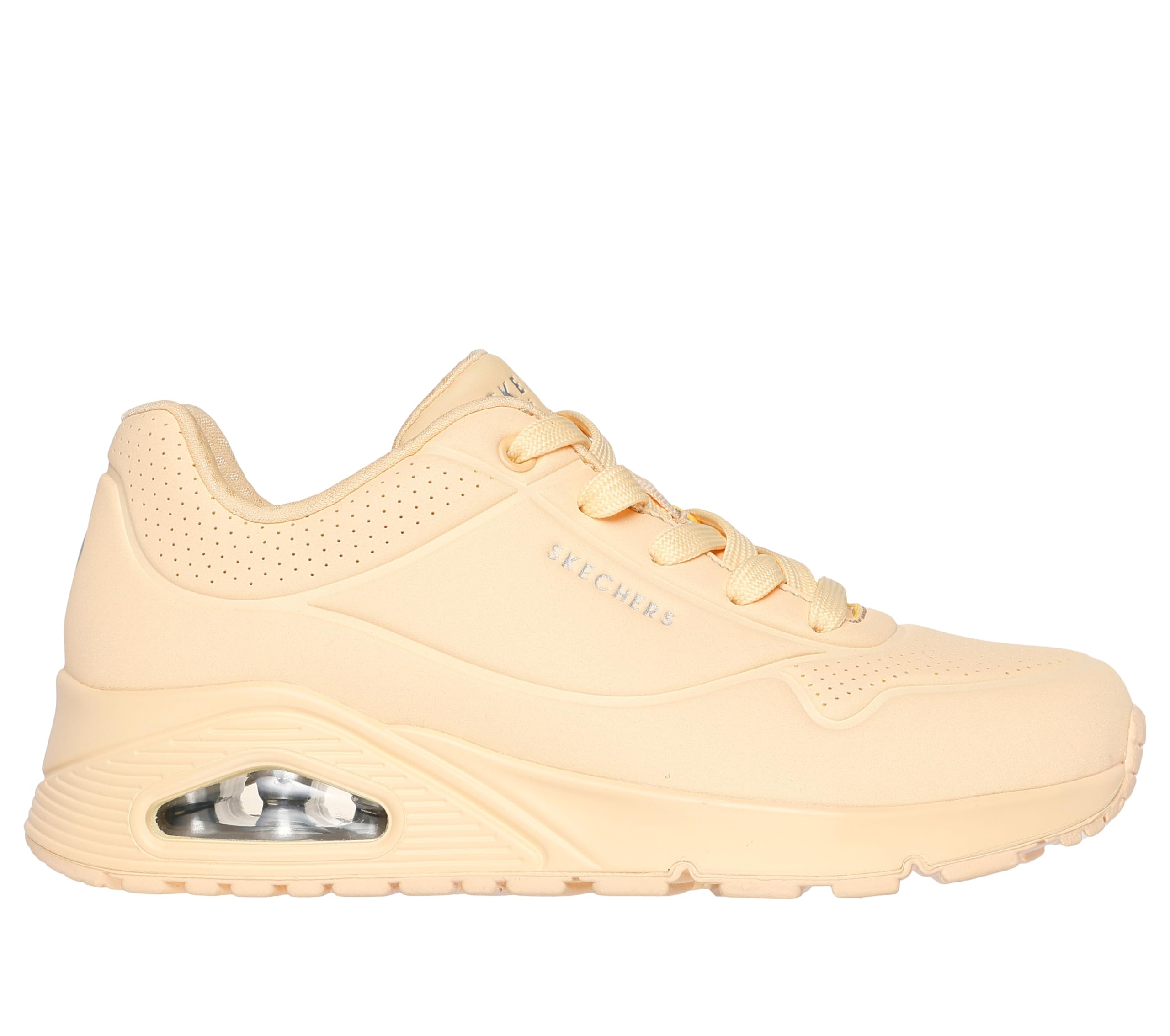 Skechers Damen UNO Stand On Air Sneakers, Orange Oryl, 35 EU