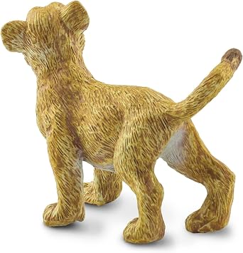 Safari Ltd. Lion Cub Figurine - Realistic 3 Jungle Figure - Educational Toy for Boys, Girls, and Toddlers Ages 1+