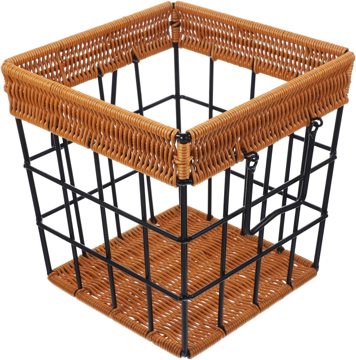 PRETYZOOM Woven Bread Basket for Kitchen Storage Rust Baking Supplies Design for Sourdough Leavened Bread Versatile Home Decor Serving Tray