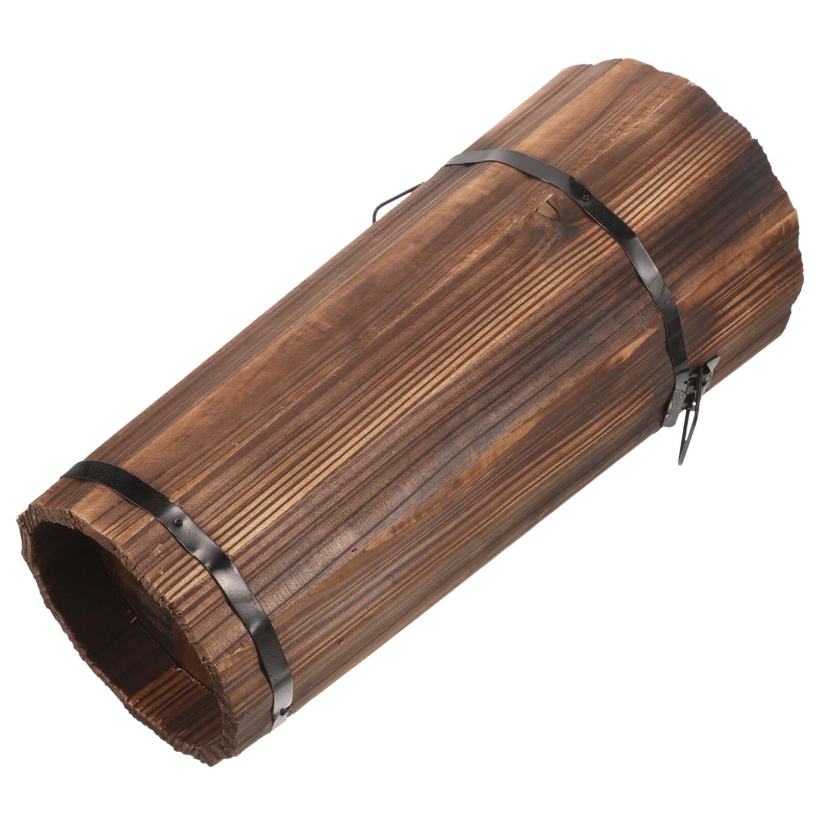 BHFPFZA Elegant Wooden Umbrella Stand for Entryway & Office - Stylish Decorative Holder for Walking Umbrellas, Chic & Modern Design, Perfect Home & Office Accessory
