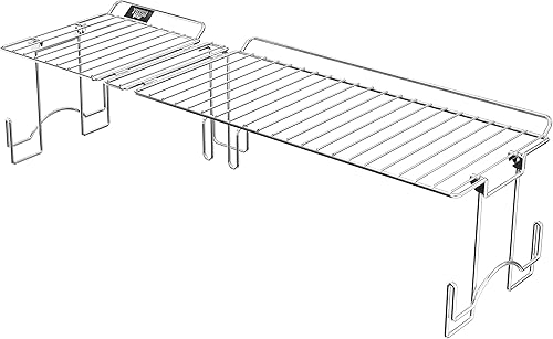 Miniatura 8 de Yukon Glory™ Rejilla de calentamiento para plancha, diseñada para parrillas Blackstone de 22 pulgadas, accesorio de clip de un solo paso, portátil y