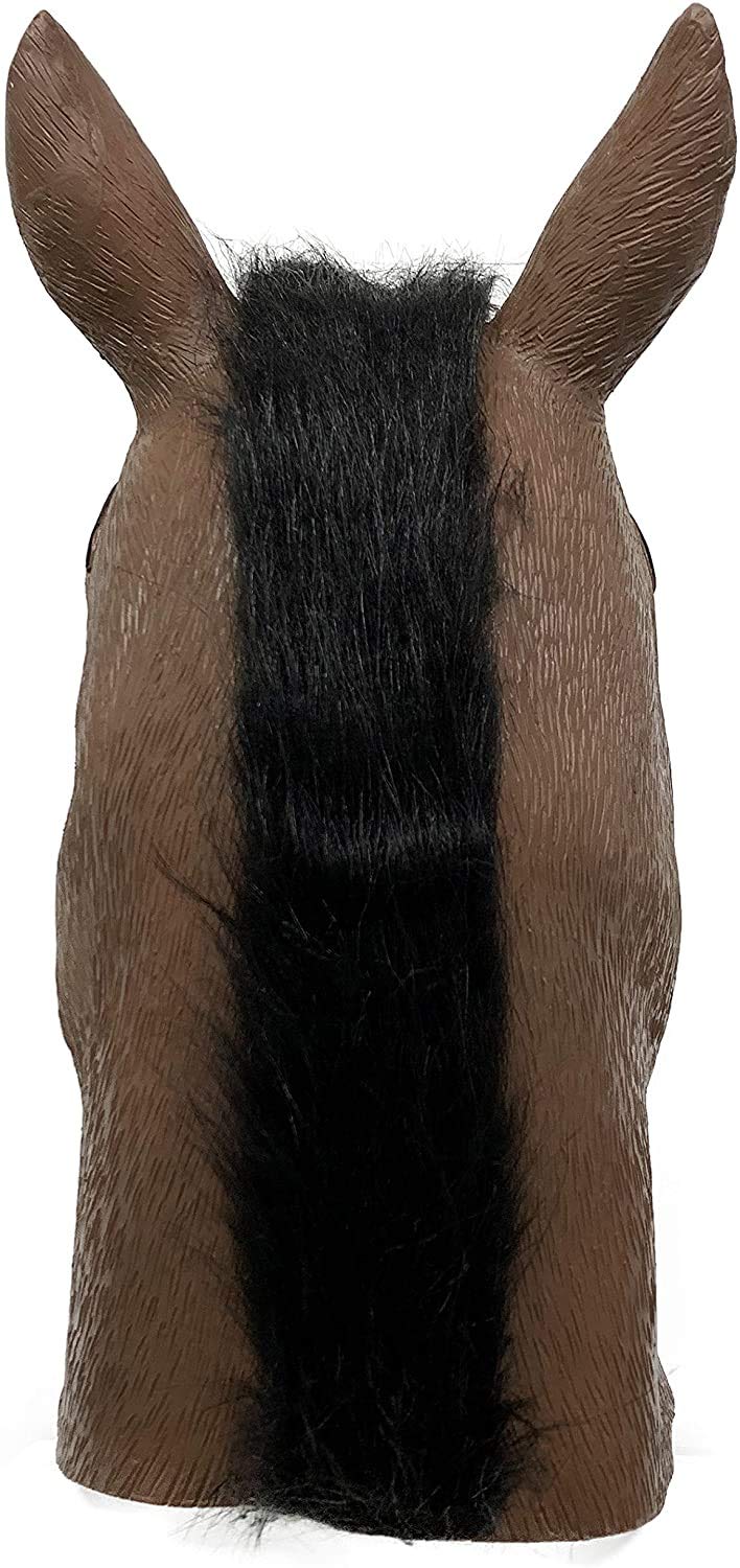 BoJack Horseman Mask Novelty Latex Cosplay Anime Halloween Cosplay Costume Accessories Props Brown - Image 4
